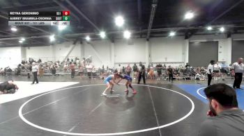 101 lbs Consi Of 8 #2 - Reyna Geronimo, 951 Wc vs Aubrey Brambila-Osornia, Southwest Stallions WC