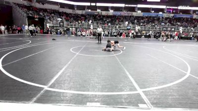 78 lbs Consi Of 4 - Ryker Roedenbeck, Tahlequah WC vs Asher Loos, Carroll WC