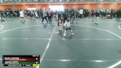 45 lbs Cons. Round 4 - Jaxson Smith, Cobra Wrestling Club vs Kalel Cantoni, South Carolina School Of Wrest