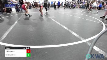 70 lbs Rr Rnd 2 - Tracen Rhoden, Del City Little League vs Granger Howell, Tecumseh Youth Wrestling