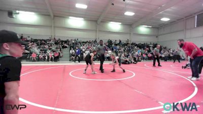 85 lbs Rr Rnd 2 - Griffin Granneman, Fort Gibson Youth Wrestling vs Luke Robertson, Gore Pirates Youth Wrestling