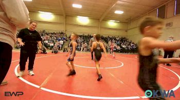 52 lbs Rr Rnd 2 - Miles Sanders, Sallisaw Takedown Club vs Coby Lynch, Sallisaw Takedown Club