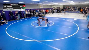 132 lbs Cons. Round 3 - Ryan Jenkins, Independence vs Kian Bradley, Christian County