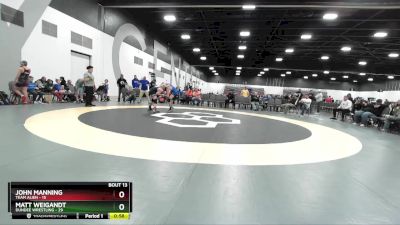 129 lbs Placement Matches (8 Team) - John Manning, Team Alien vs Matt Weigandt, Dundee Wrestling