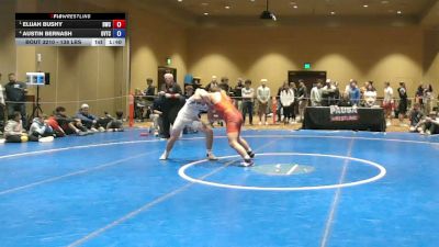 138 lbs Semis - Elijah Bushy, Blairstown Wrestling Club vs Austin Bernash, Orchard View Training Center