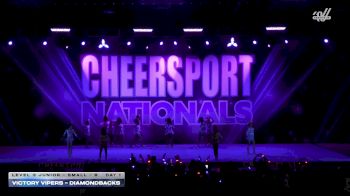 Victory Vipers - Diamondbacks [2026 L3 Junior - Small - B Day 1] 2026 CHEERSPORT National All Star Cheerleading Championship