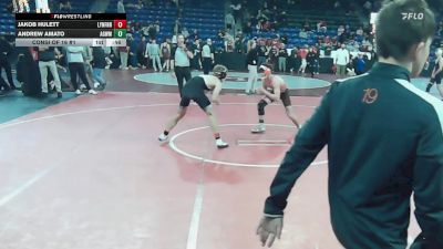 126 lbs Consi Of 16 #1 - Jakob Hulett, Lynnfield/N.Reading vs Andrew Amato, Agawam