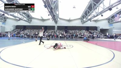 128-H lbs Round Of 64 - Joseph Eboli, Westwood vs Alexander Martinez, CJA