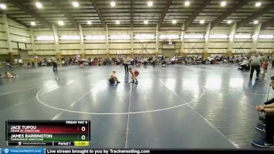 80 lbs Quarterfinal - James Barrington, Timpanogos Wrestling vs Jace Tupou, Cedar Jr. Wrestling