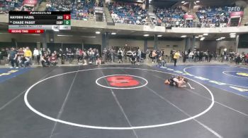 113 lbs Cons. Round 2 - Chase Pabst, Chicago (St. Patrick) vs Hayden Hazel, Olney