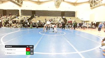 93 lbs Rr Rnd 6 - Landon Thomas, Poquoson Bulls vs Tyler Brown, Orchard South WC