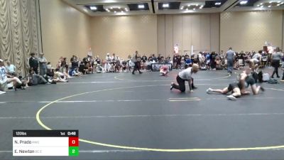 120 lbs Consi Of 8 #2 - Nat'aani Prado, Aniciente TC vs Emmitt Newton, DC Elite