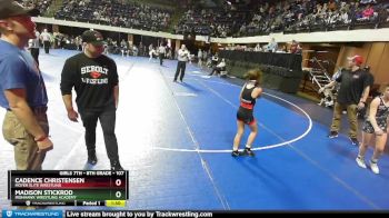107 lbs Round 1 - Madison Stickrod, Ironhawk Wrestling Academy vs Cadence Christensen, Moyer Elite Wrestling