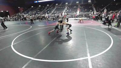 69 lbs Quarterfinal - Kason Molinaro, Other Team vs Jd Rumsey, Cowboy Kids WC