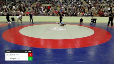 64 lbs Round Of 16 - Boone Howard, Grindhouse Wrestling vs Connor Bridges, Temple WREC