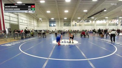 155 lbs Quarterfinal - Jacob Campos, Ashland vs Erickson Hansen, Keene