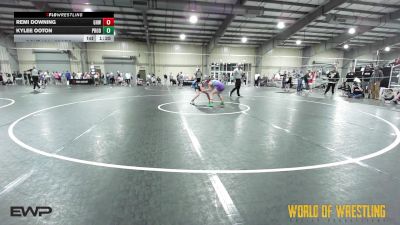 98 lbs Quarterfinal - Remi Downing, Greater Heights Wrestling vs Kylee Ooton, Prodigy Elite Wrestling