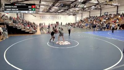 285 lbs Cons. Round 2 - Jimmy Rincon, Manchester vs Steven Flagg, Huntingdon