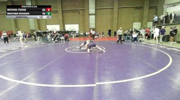 132C Semifinal - Brayden Roussin, Francis Howell Central vs Michael Fudge, Christian Brothers College