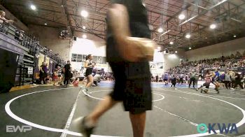 132 lbs Rr Rnd 1 - Maverick Montgomery, Skiatook Youth Wrestling vs Rylee Sexton, Berryhill Wrestling Club