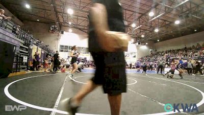 132 lbs Rr Rnd 1 - Maverick Montgomery, Skiatook Youth Wrestling vs Rylee Sexton, Berryhill Wrestling Club