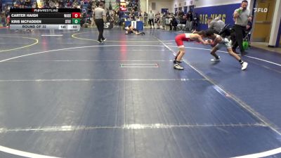 78 lbs Round Of 32 - Carter Haigh, Wadsworth vs Kris McFadden, Steel Valley Renegades