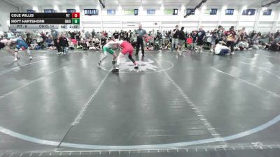 125 lbs Round Robin 1 - Cole Willis, Pit Crew - HS vs Hoyt Hartshorn, Ohio Valley Forge - HS