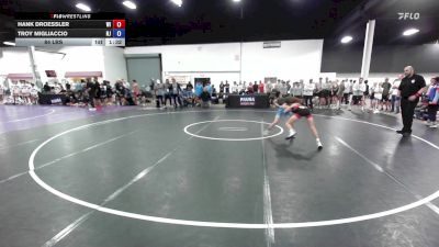 84 lbs Hank Droessler, Wisconsin vs Troy Migliaccio, New Jersey