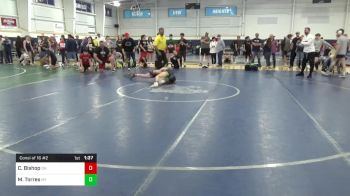 114-C lbs Consi Of 16 #2 - Carson Bishop, OH vs Miles Torres, NY