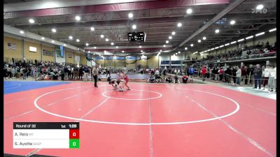 138 lbs Round Of 32 - Asa Reis, Mt. Anthony vs Sawyer Ayotte, Shepherd Hill