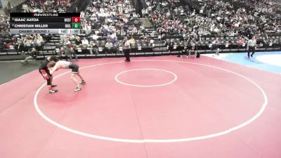 5A 157 lbs Champ. Round 1 - Christian Miller, Box Elder vs Isaac Katoa, West