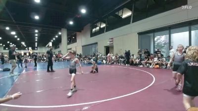 60 lbs Round 2 (6 Team) - Hayes Krueger, Blackman WC vs Myles Pendleton, North DeSoto Red WA