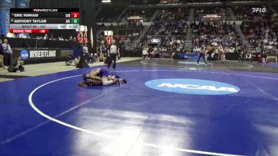 157 lbs Champ. Round 2 - Anthony Taylor, Averett vs Eric Kinkaid, Loras