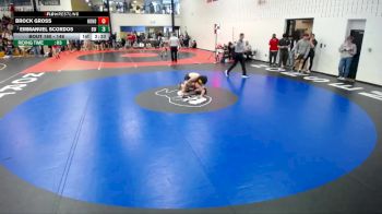 149 lbs Champ. Round 2 - Emmanuel Scordos, Baldwin Wallace vs Brock Gross, Huntingdon