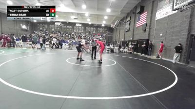 132 lbs Cons. Round 2 - Ethan Beam, Stockdale vs Ozzy Silveira, Chowchilla