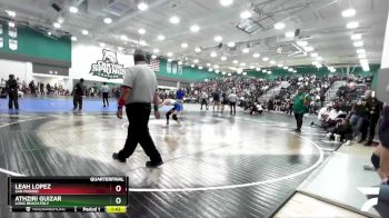 106 lbs Quarterfinal - Leah Lopez, San Marino vs Athziri Guizar, Long Beach Poly