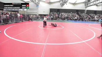 87-J lbs Round Of 16 - Vincent Brignole, Fisheye vs Derek Oller, High Pace Wrestling Club
