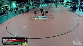 120 lbs Quarterfinal - Nathan Pritchard, Fernley vs Nate Schaaf, Pahrump Valley