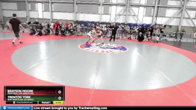 110 lbs Champ. Round 1 - Brayson Moore, Team Real Life Wrestling vs Trenton York, Ruis Wrestling Accademy