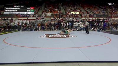 170 lbs Cons. Round 1 - Kaylee Freeman, St. George-Rock Creek HS vs Shelby Light, Mulvane HS