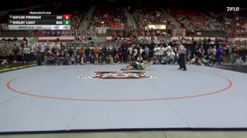 170 lbs Cons. Round 1 - Kaylee Freeman, St. George-Rock Creek HS vs Shelby Light, Mulvane HS