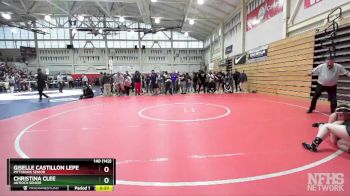 140 (142) Cons. Round 3 - Giselle Castillon Lepe, Pittsburg Senior vs Christina Clee, Antioch Senior