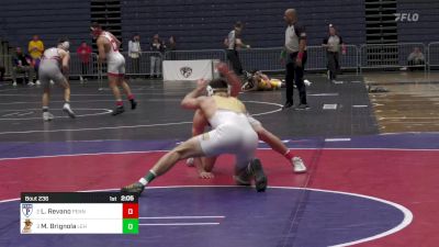 157 lbs Semifinal - Lucas Revano, Pennsylvania vs Max Brignola, Lehigh
