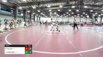 113 lbs Prelims - Aidan Fincher, Roundtree Wrestling Academy Blue vs JJ Matchnick, Shore Thing Blue