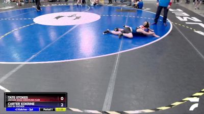 70 lbs Round 3 - Carter Kokrine, Mat-Su Matmen vs Tate Stokes, Anchor Kings Wrestling Club