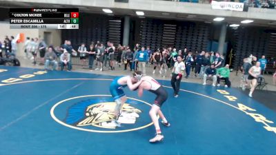 175 lbs Champ. Round 2 - Colton Mckee, Morton vs Peter Escamilla, Niles Notre Dame