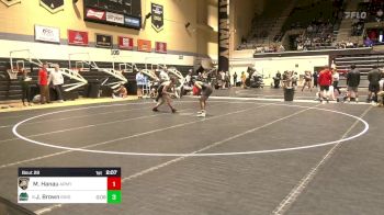 157 lbs Round Of 16 - Micah Hanau, Army vs Jordan Brown, Binghamton