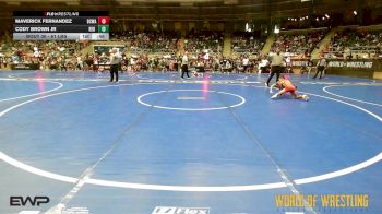61 lbs Round Of 16 - Maverick Fernandez, DCWA vs Cody Brown Jr, Red Cobra Westling Academy