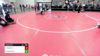 122-H lbs Round Of 16 - Ethan Staples, Immortals Wrestling Club vs Mikey Bautista, Olympic