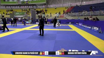 Mariana Fortunato Mafra vs Lenihayme Kauane Da Paixão Silve 2025 Brasileiro Jiu-Jitsu IBJJF